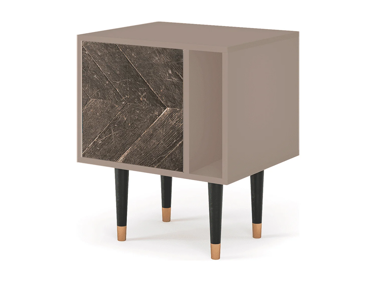 Table de nuit - 57х69х48 cm - S2 - Wise Tree, Latte