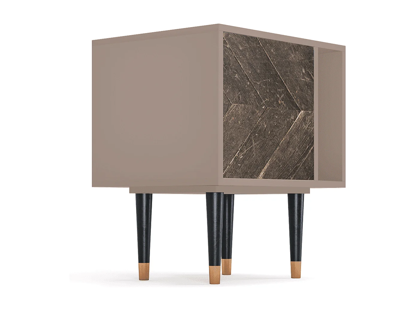 Table de nuit - 57х69х48 cm - S2 - Wise Tree, Latte