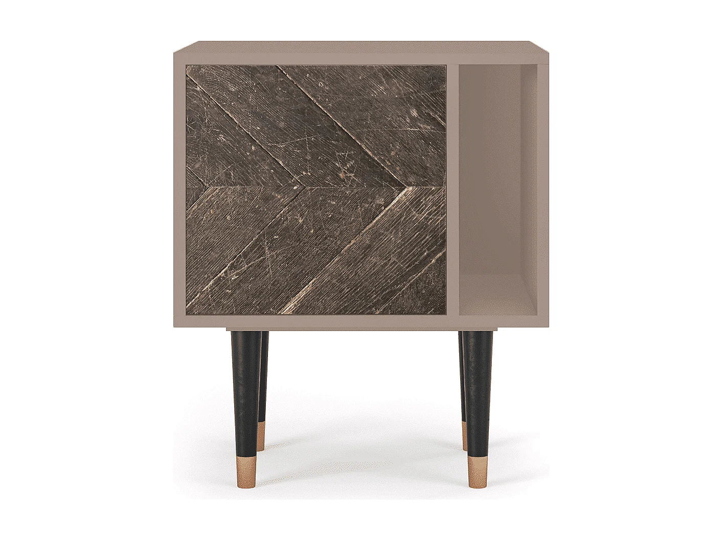 Criado-mudo - 57х69х48 cm - S2 - Wise Tree, Latte