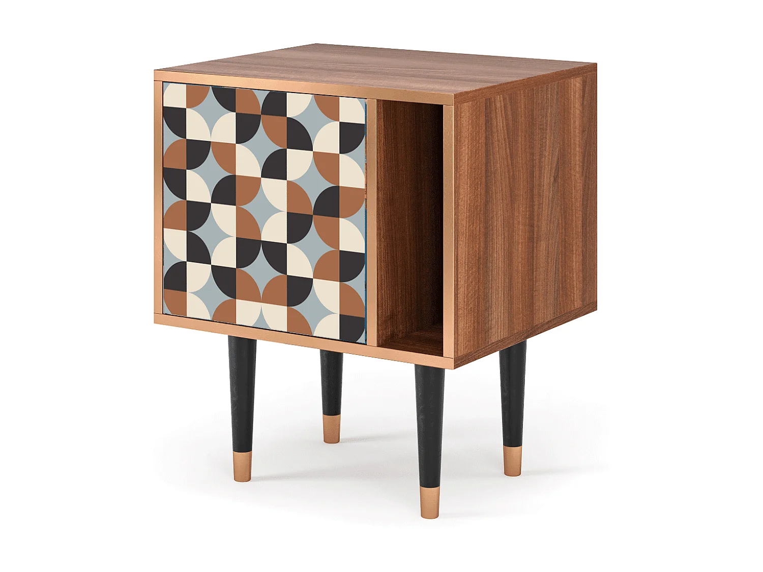 Table de nuit - 57х69х48 cm - S2 - Brown Sensation, Noyer