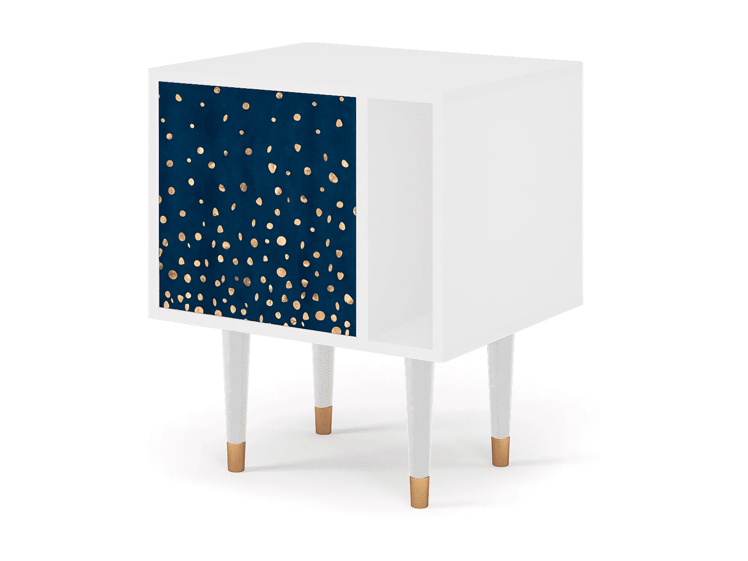 Nachtkastje - 57х69х48 cm - S2 - Night Skies, Wit