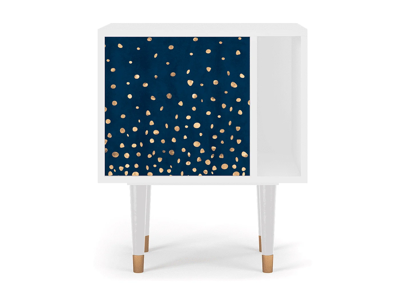 Table de nuit - 57х69х48 cm - S2 - Night Skies, Blanc