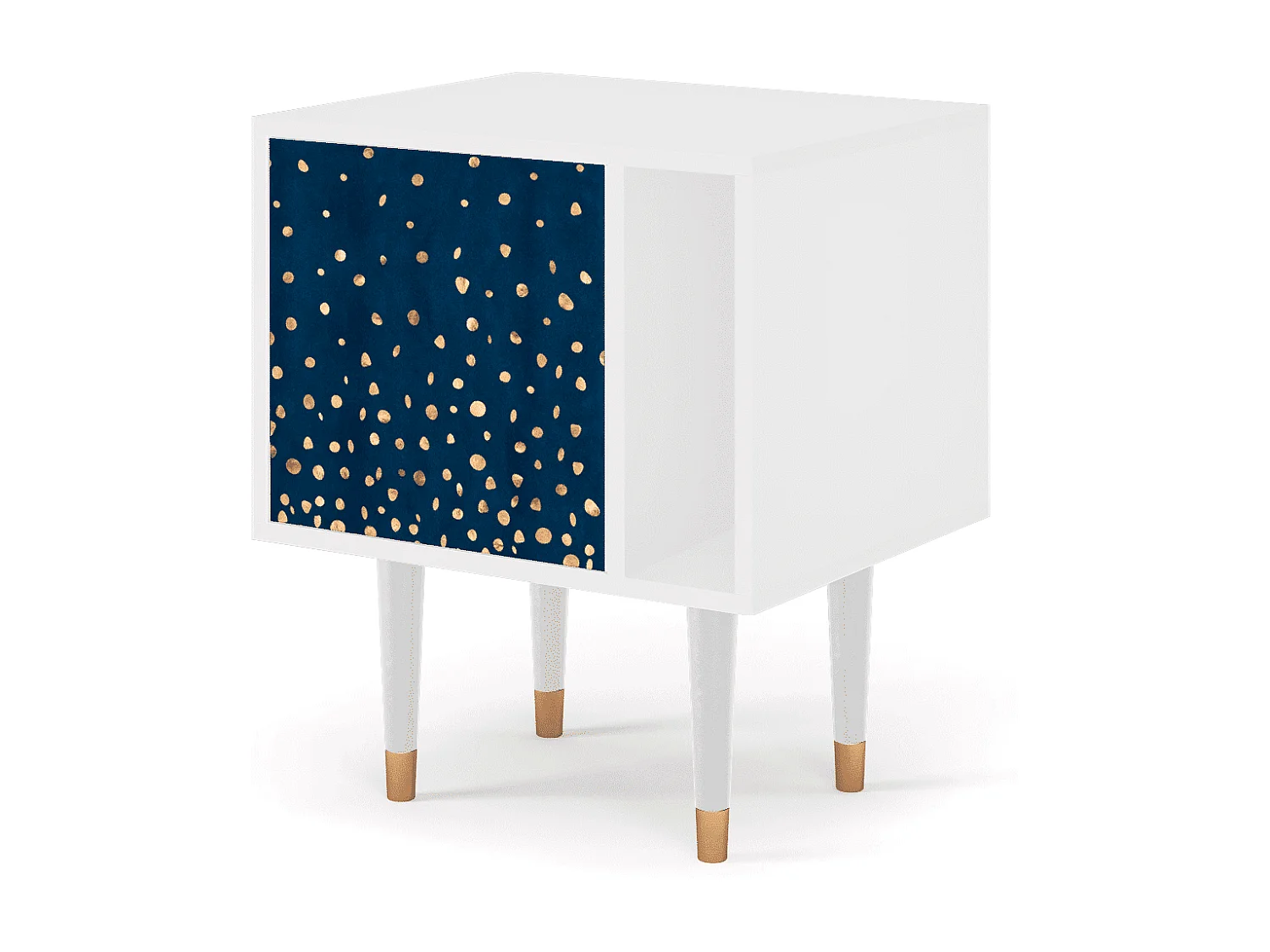 Table de nuit - 57х69х48 cm - S2 - Night Skies, Blanc