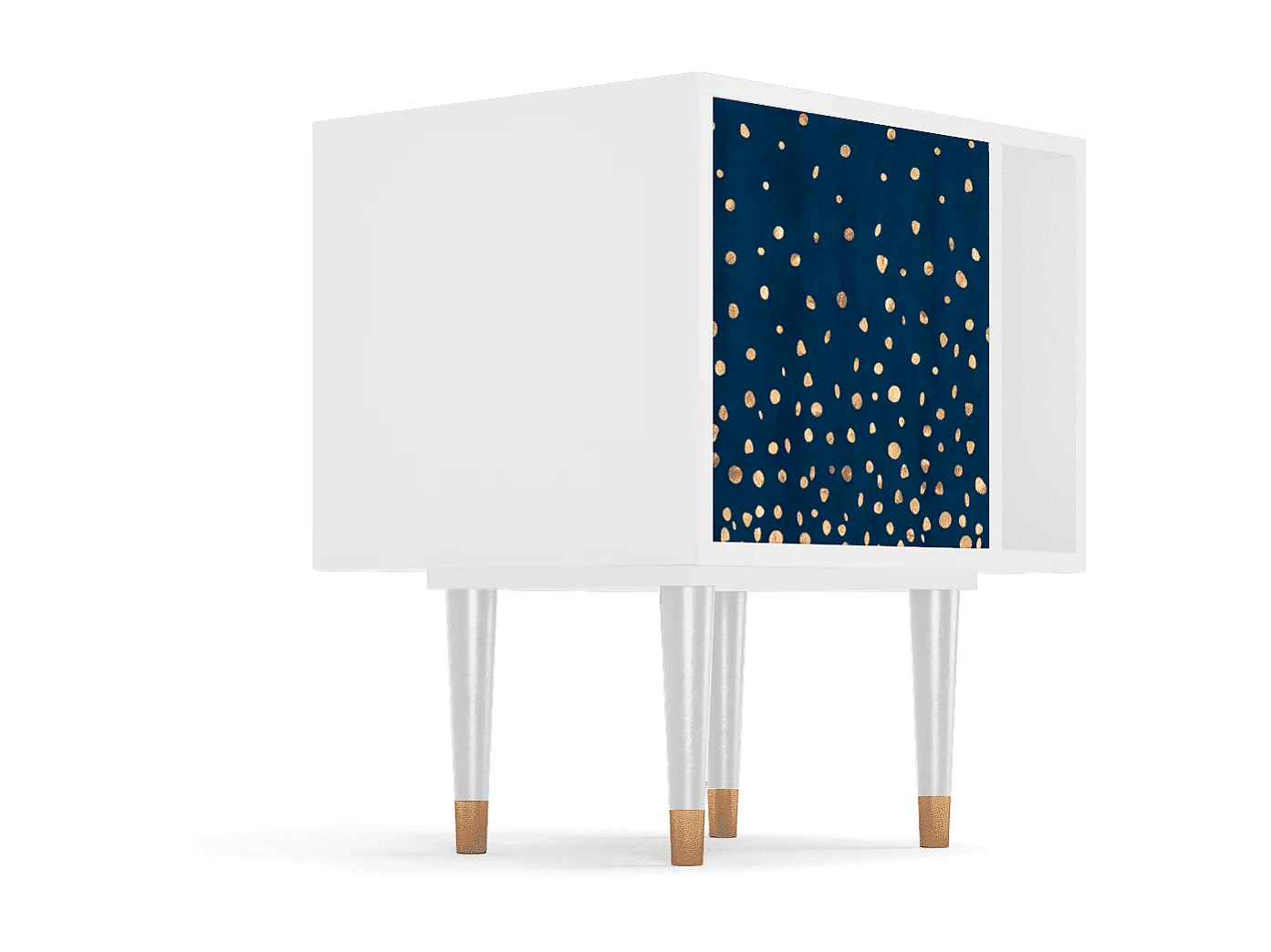 Table de nuit - 57х69х48 cm - S2 - Night Skies, Blanc