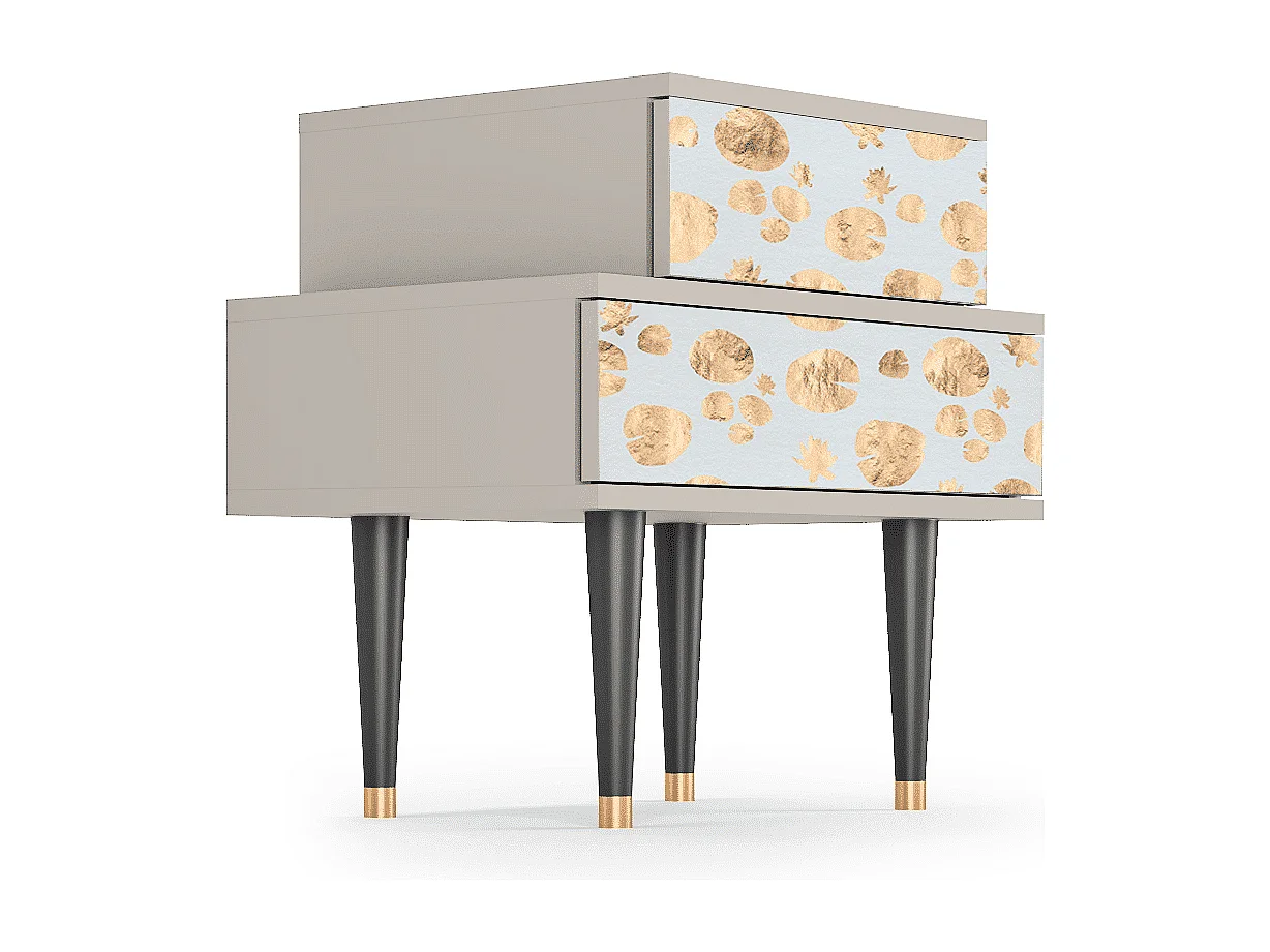 Table de nuit - 58х58х41 cm - NS1 - Blue Giraffe, Sable