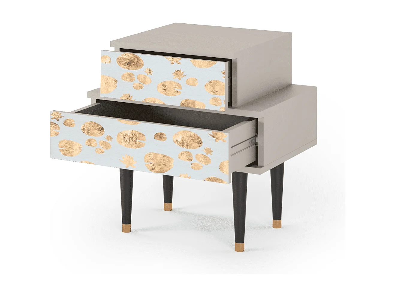 Table de nuit - 58х58х41 cm - NS1 - Blue Giraffe, Sable