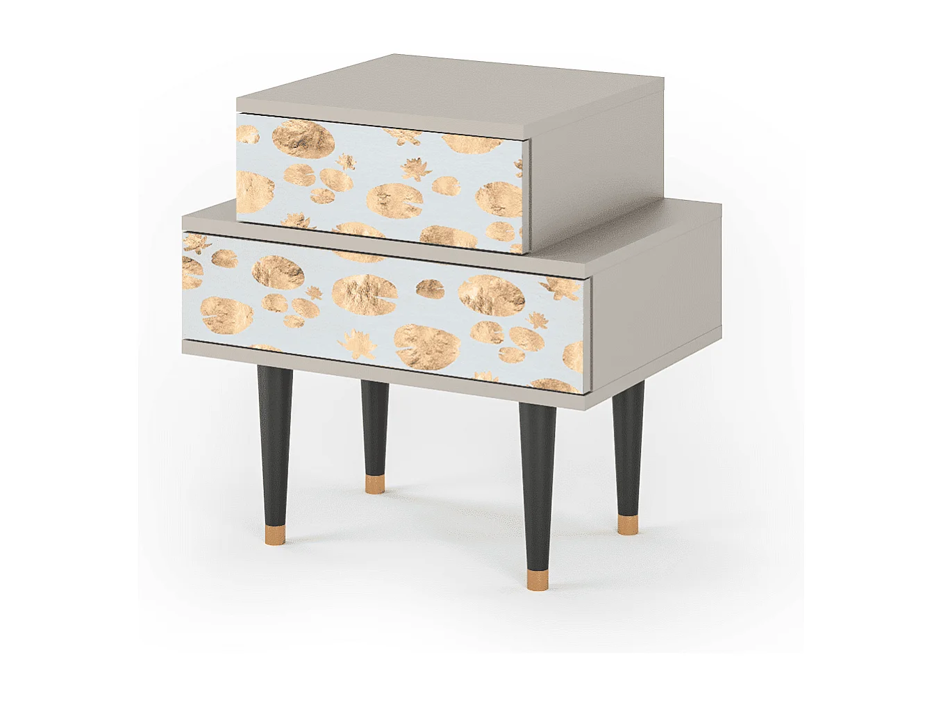 Table de nuit - 58х58х41 cm - NS1 - Blue Giraffe, Sable