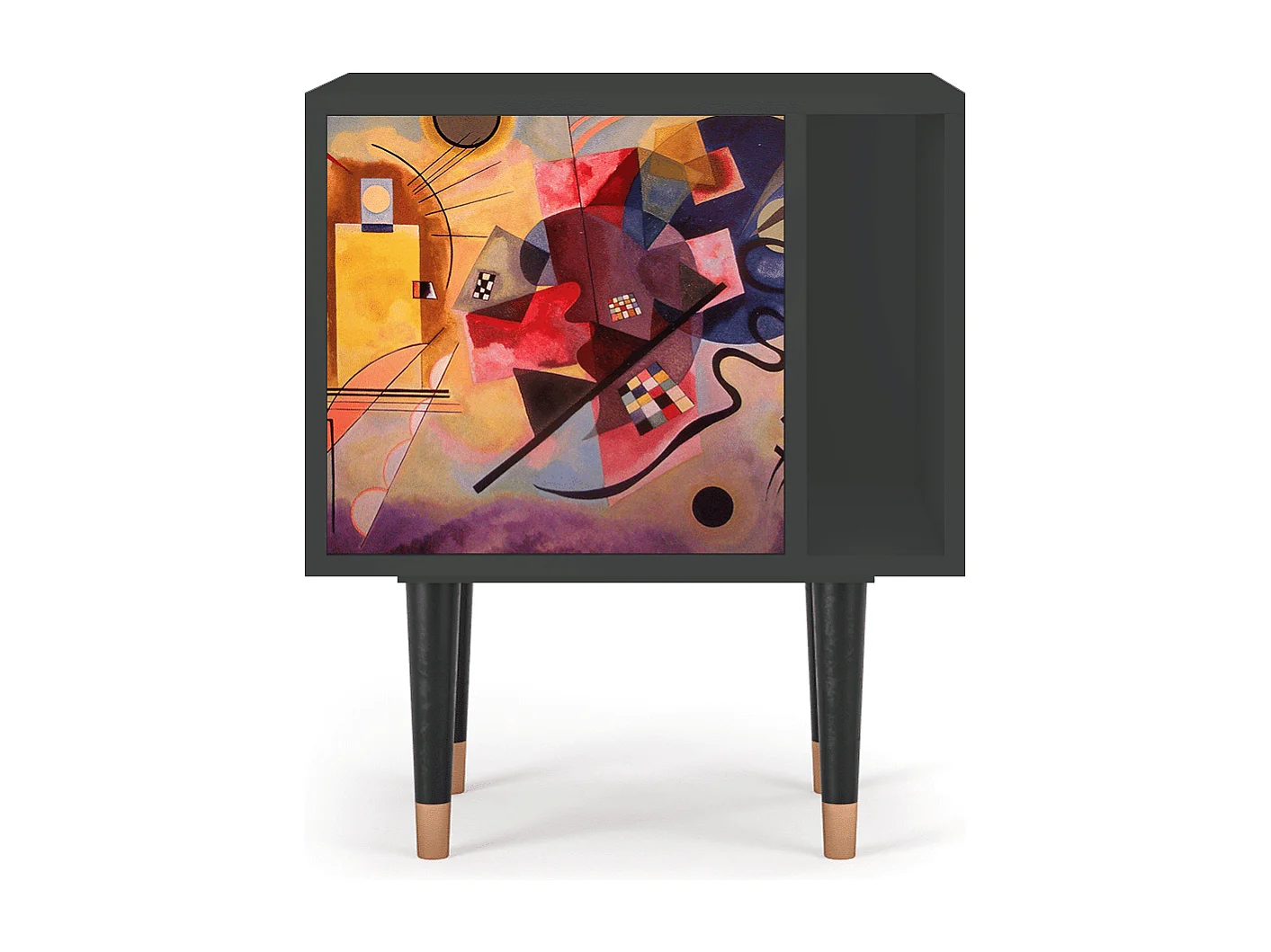 Nachttisch - 57х69х48 cm - S2 - Modern Art, Anthrazit