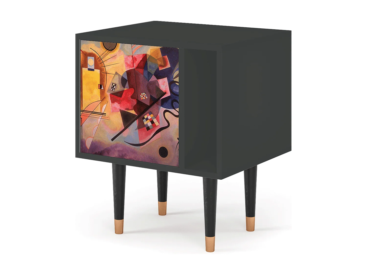 Nachttisch - 57х69х48 cm - S2 - Modern Art, Anthrazit