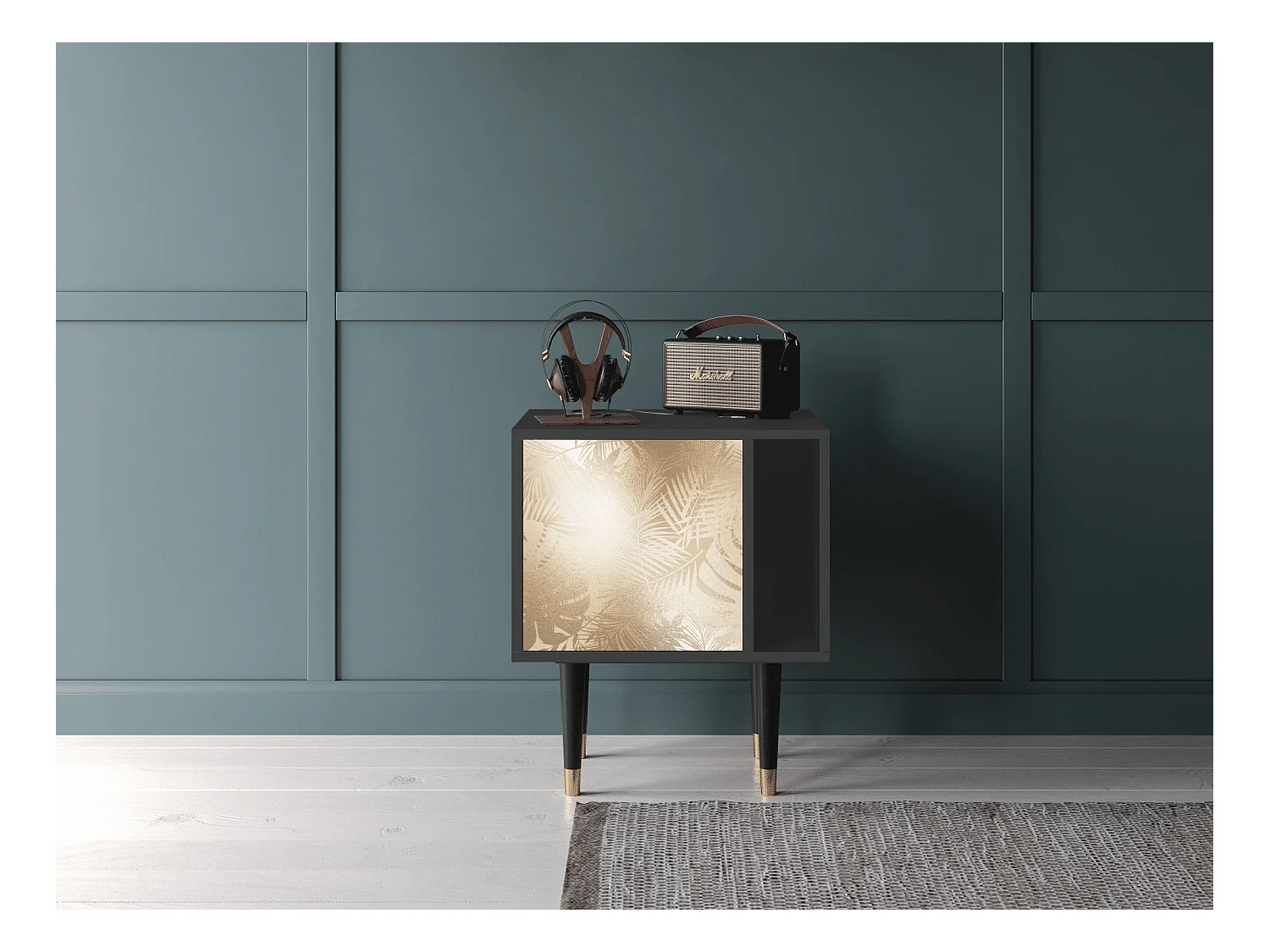 Nachttisch - 57х69х48 cm - S2 - Plant of the Dessert, Anthrazit