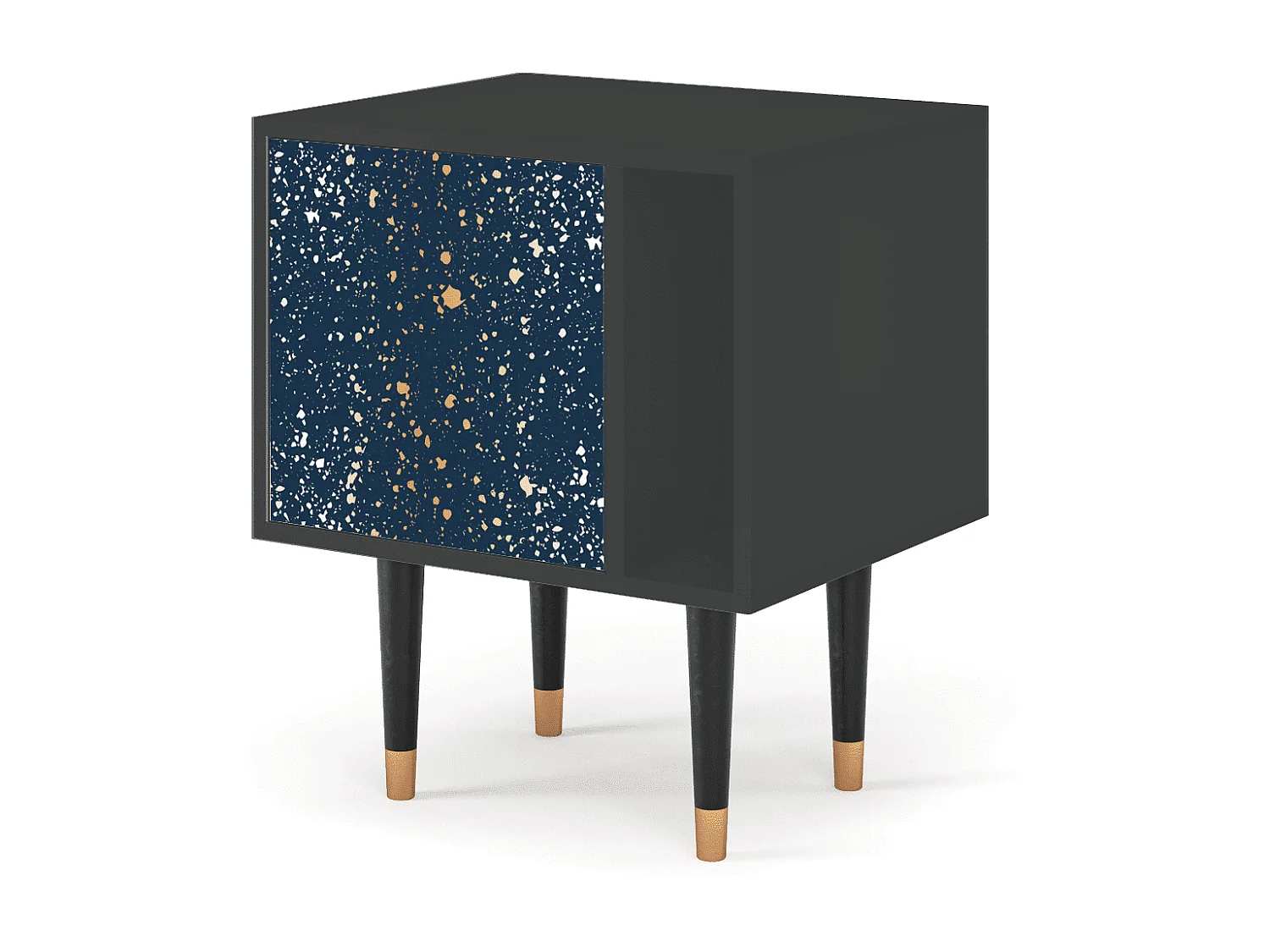 Table de nuit - 57х69х48 cm - S2 - Starfall, Anthracite