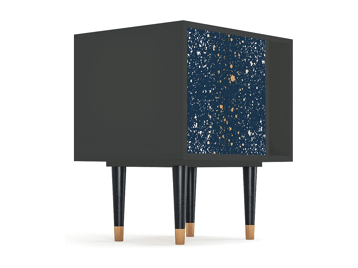 Table de nuit - 57х69х48 cm - S2 - Starfall, Anthracite