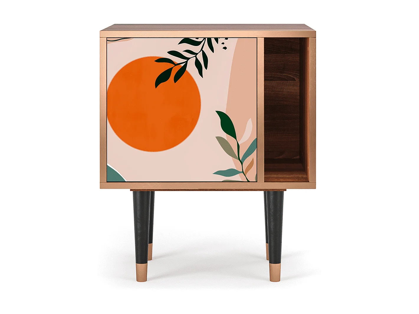 Nachttisch - 57х69х48 cm - S2 - Artwork, Walnuss