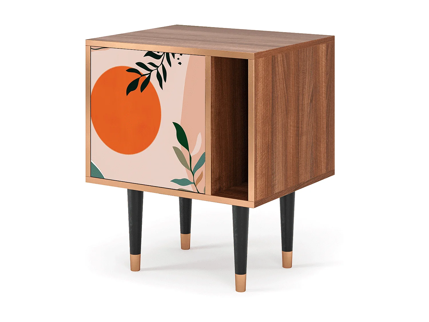 Nachttisch - 57х69х48 cm - S2 - Artwork, Walnuss