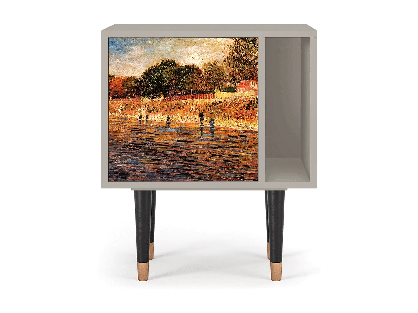 Nachtkastje - 57х69х48 cm - S2 - The Banks, Zand