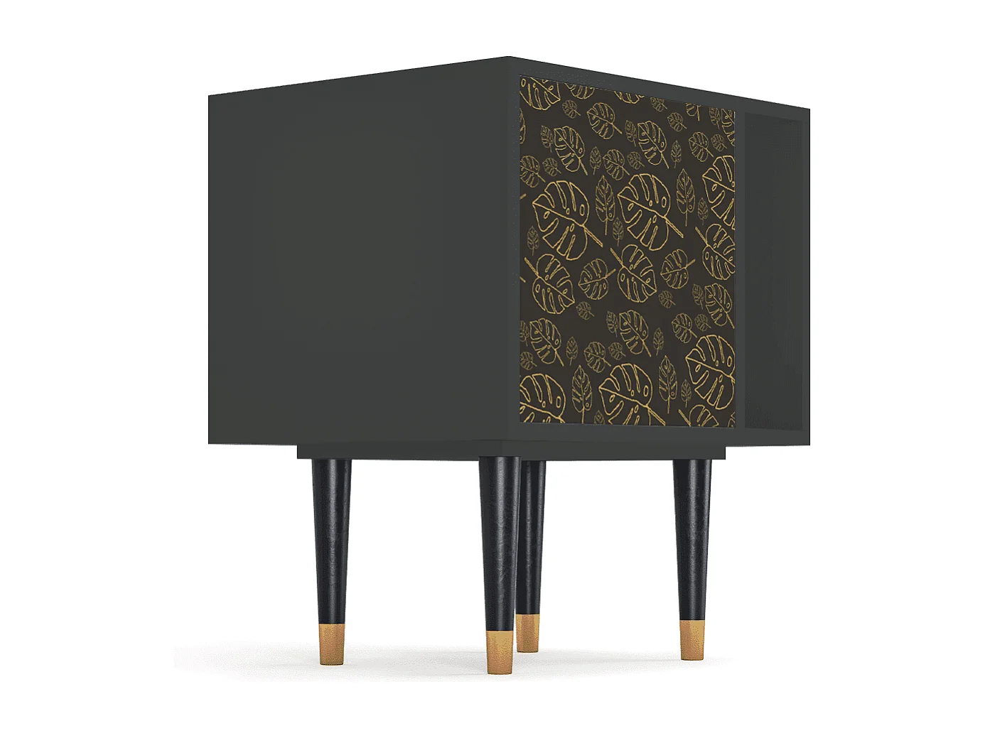 Table de nuit - 57х69х48 cm - S2 - Fall Of The Leaves, Anthracite