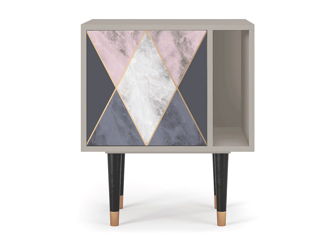 Table de nuit - 57х69х48 cm - S2 - Ideal Harmony, Sable