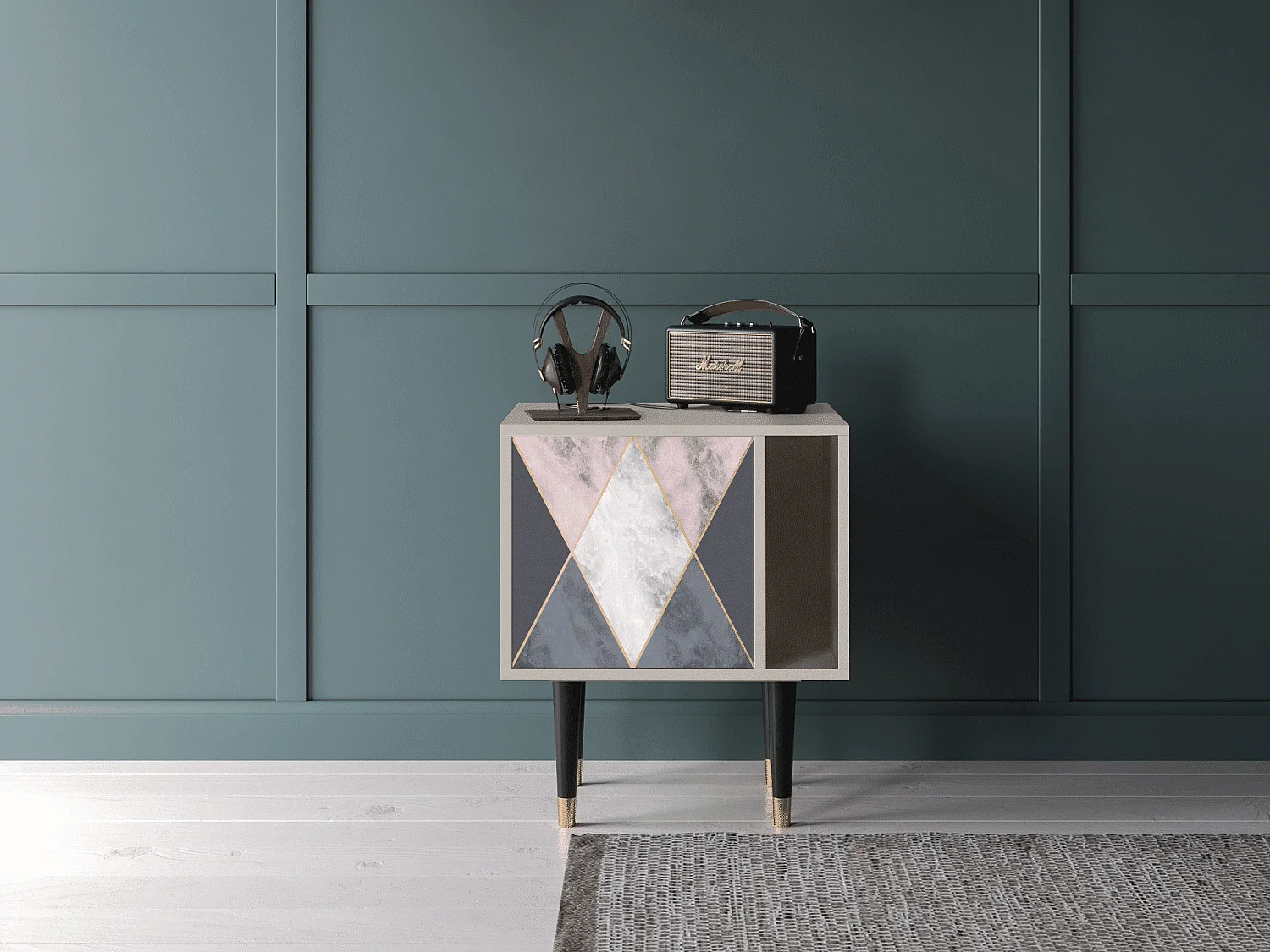 Table de nuit - 57х69х48 cm - S2 - Ideal Harmony, Sable