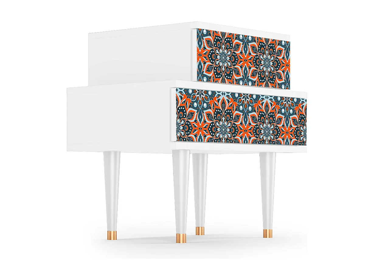 Nachtkastje - 58х58х41 cm - NS1 - Café Terrace at Night, Wit