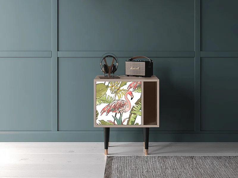 Nachttisch - 57х69х48 cm - S2 - Sweet Flamingo, Latte