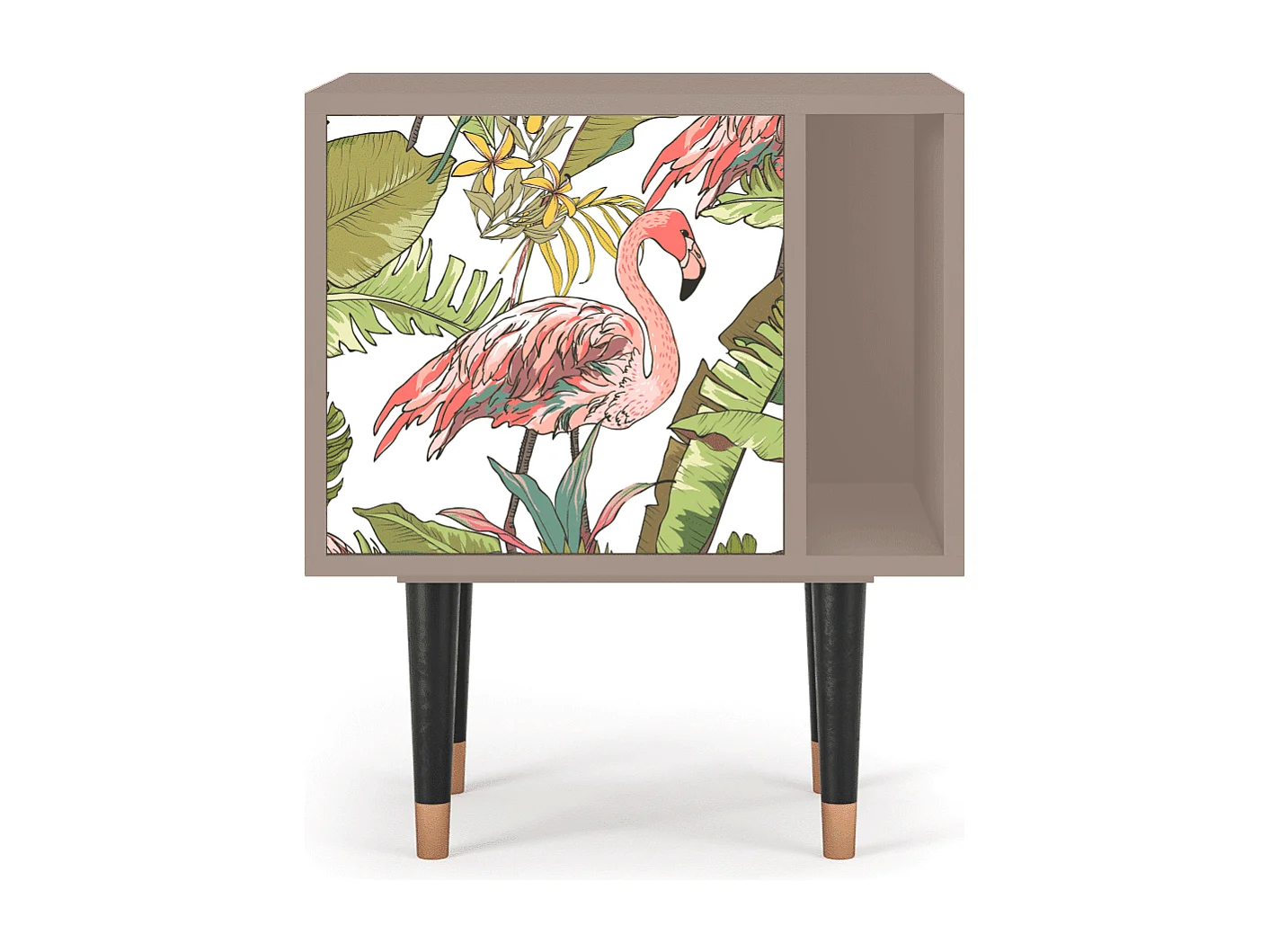 Table de nuit - 57х69х48 cm - S2 - Sweet Flamingo, Latte