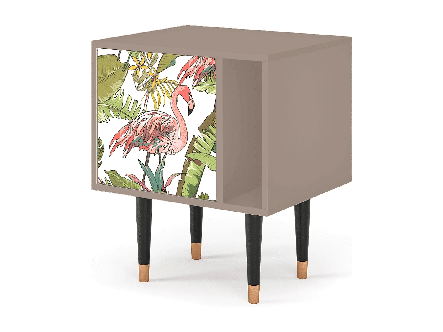 Table de nuit - 57х69х48 cm - S2 - Sweet Flamingo, Latte