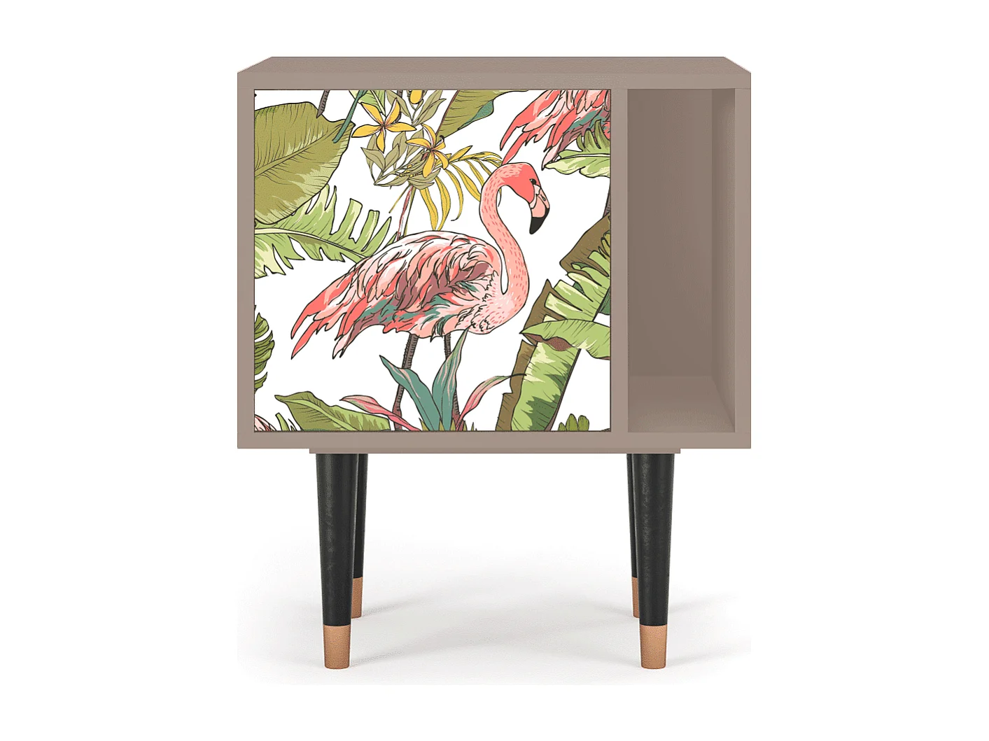 Table de nuit - 57х69х48 cm - S2 - Sweet Flamingo, Latte