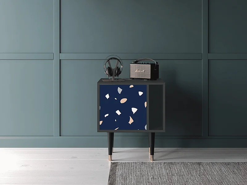 Table de nuit - 57х69х48 cm - S2 - Space Satellites, Anthracite