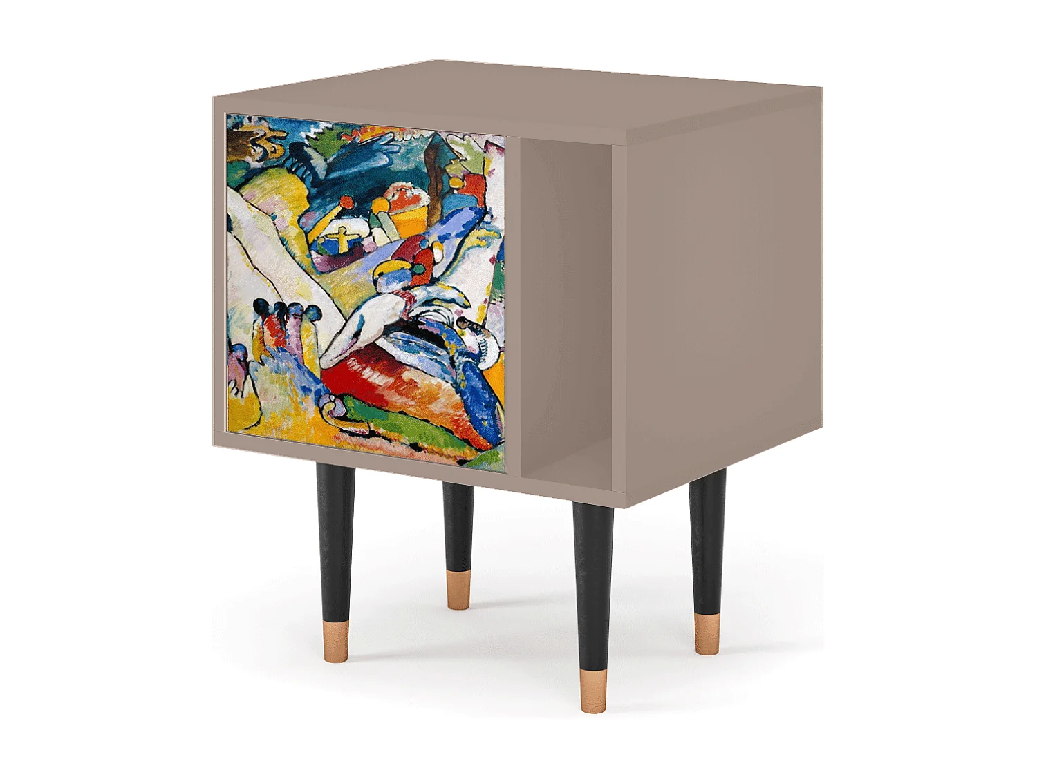 Nachtkastje - 57х69х48 cm - S2 - Improvisation 26  , Latte