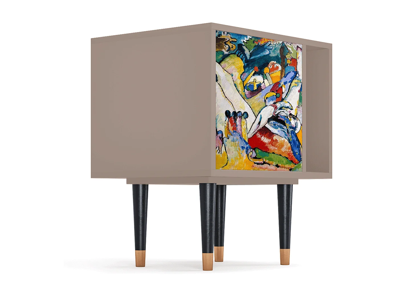 Nachtkastje - 57х69х48 cm - S2 - Improvisation 26  , Latte