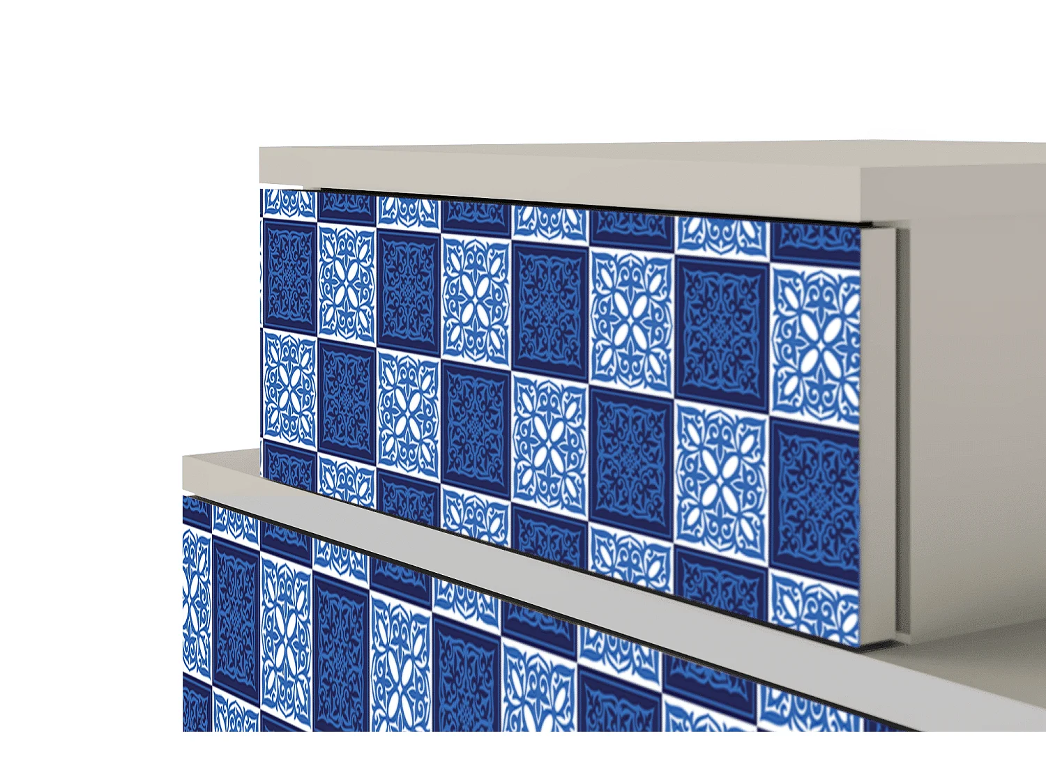 Table de nuit - 58х58х41 cm - NS1 - Light Path, Sable