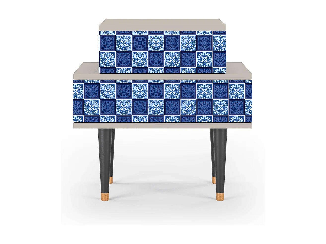 Table de nuit - 58х58х41 cm - NS1 - Light Path, Sable