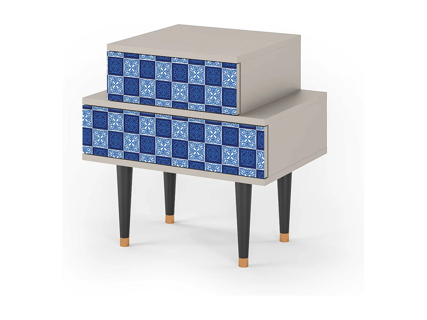 Table de nuit - 58х58х41 cm - NS1 - Light Path, Sable