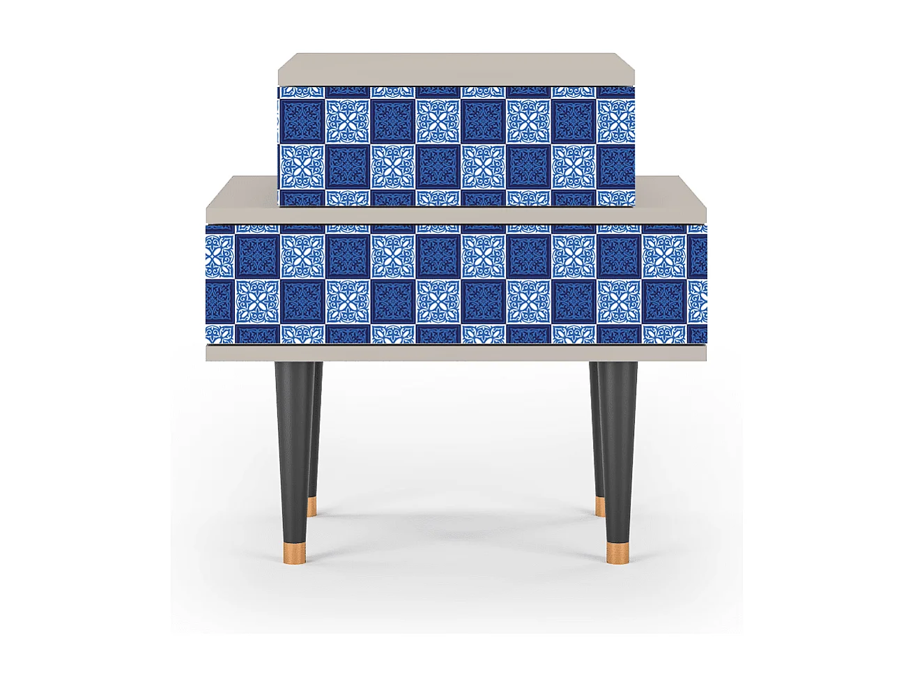 Table de nuit - 58х58х41 cm - NS1 - Light Path, Sable