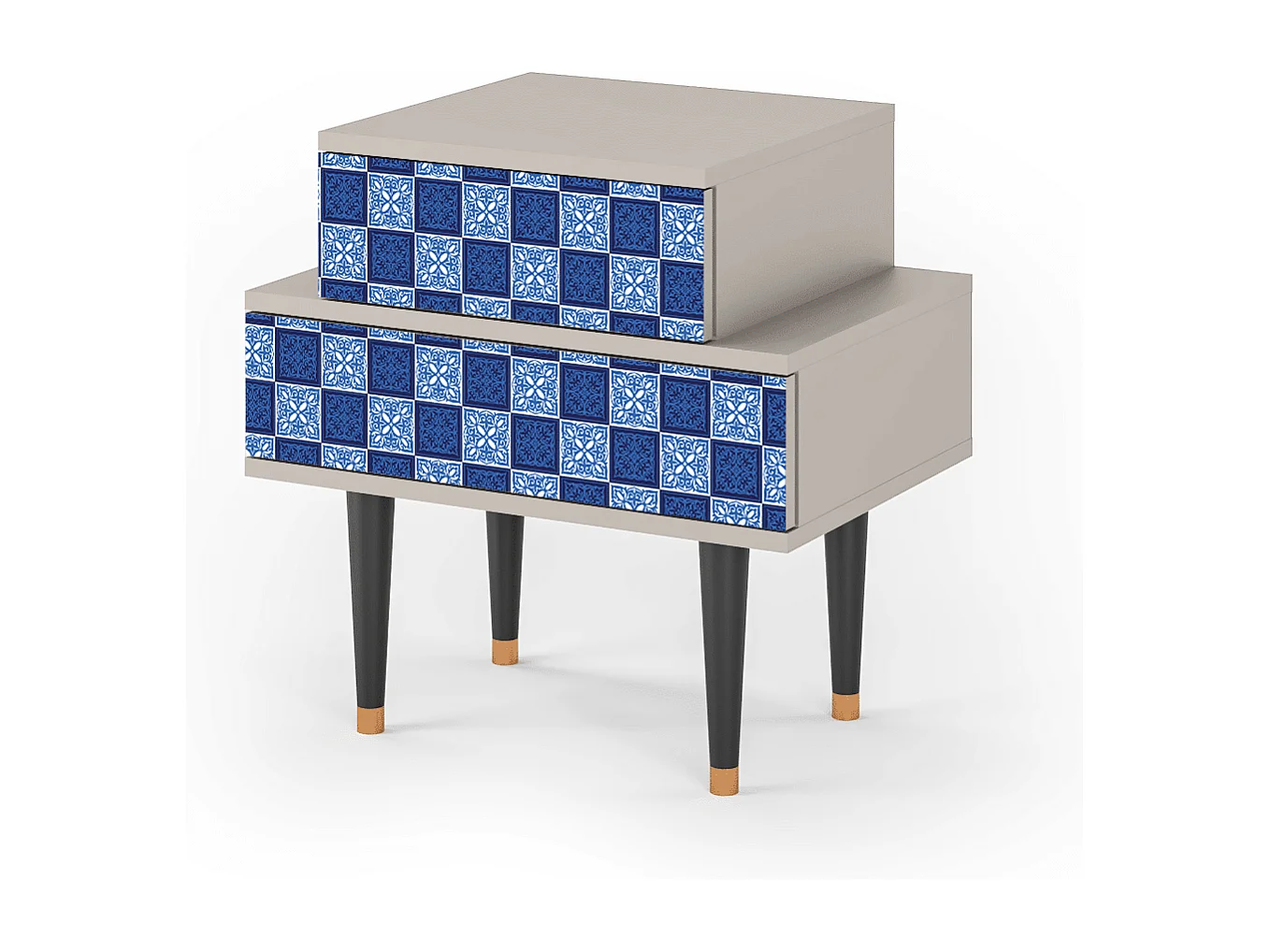 Table de nuit - 58х58х41 cm - NS1 - Light Path, Sable