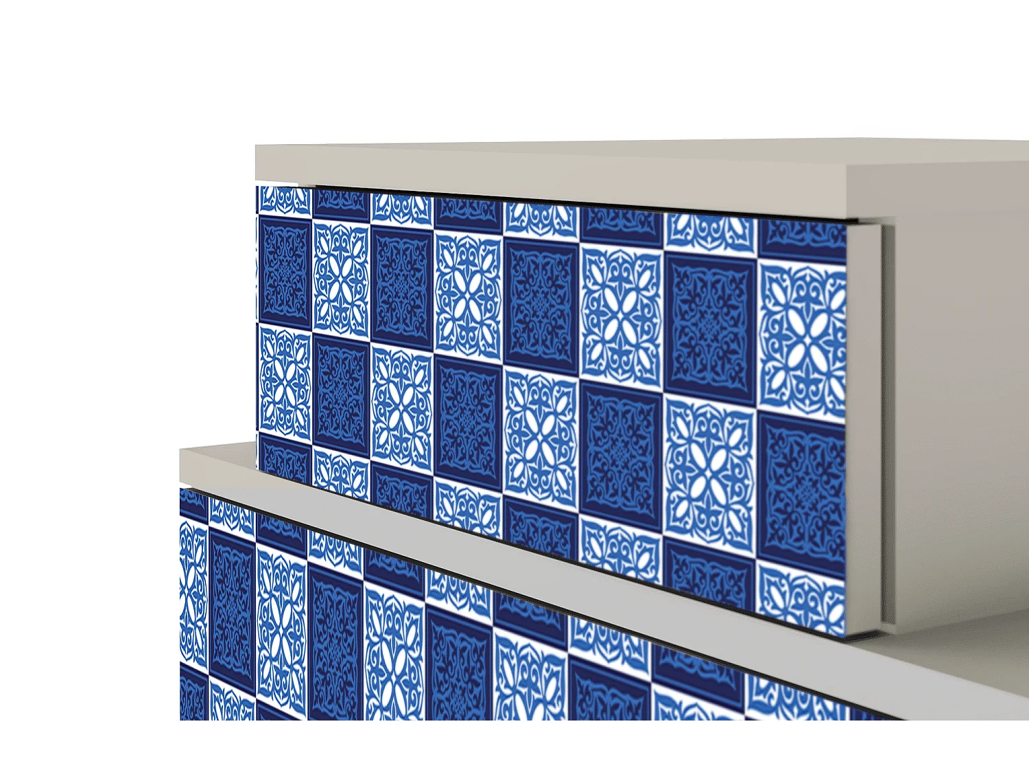 Table de nuit - 58х58х41 cm - NS1 - Light Path, Sable