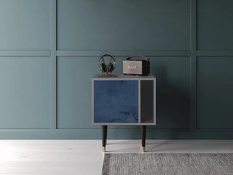 Table de nuit - 57х69х48 cm - S2 - Endless Galaxi, Gris