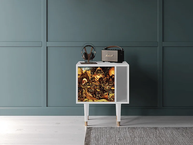 Table de nuit - 57х69х48 cm - S2 - Christ in Limbo, Blanc