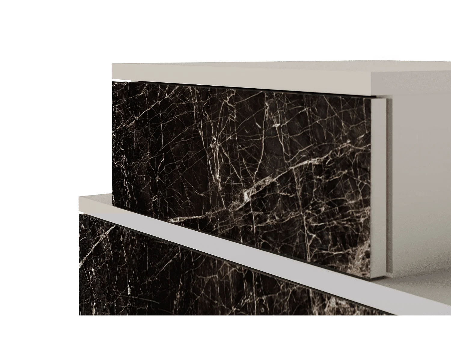 Mesita de noche - 58х58х41 cm - NS1 - Night Abyss, Arena