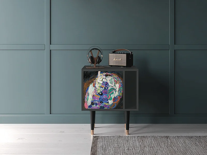 Criado-mudo - 57х69х48 cm - S2 - The Maiden by Klimt, Antracite