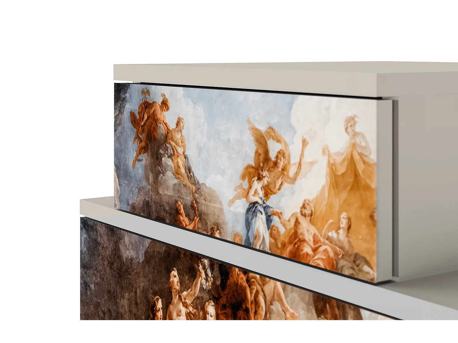 Criado-mudo - 58х58х41 cm - NS1 - Versailles, Areia