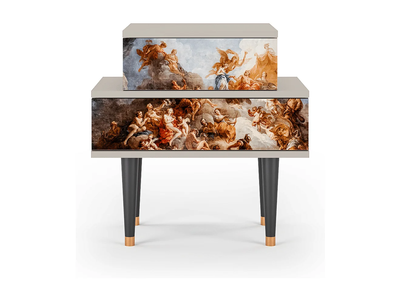 Nachtkastje - 58х58х41 cm - NS1 - Versailles, Zand