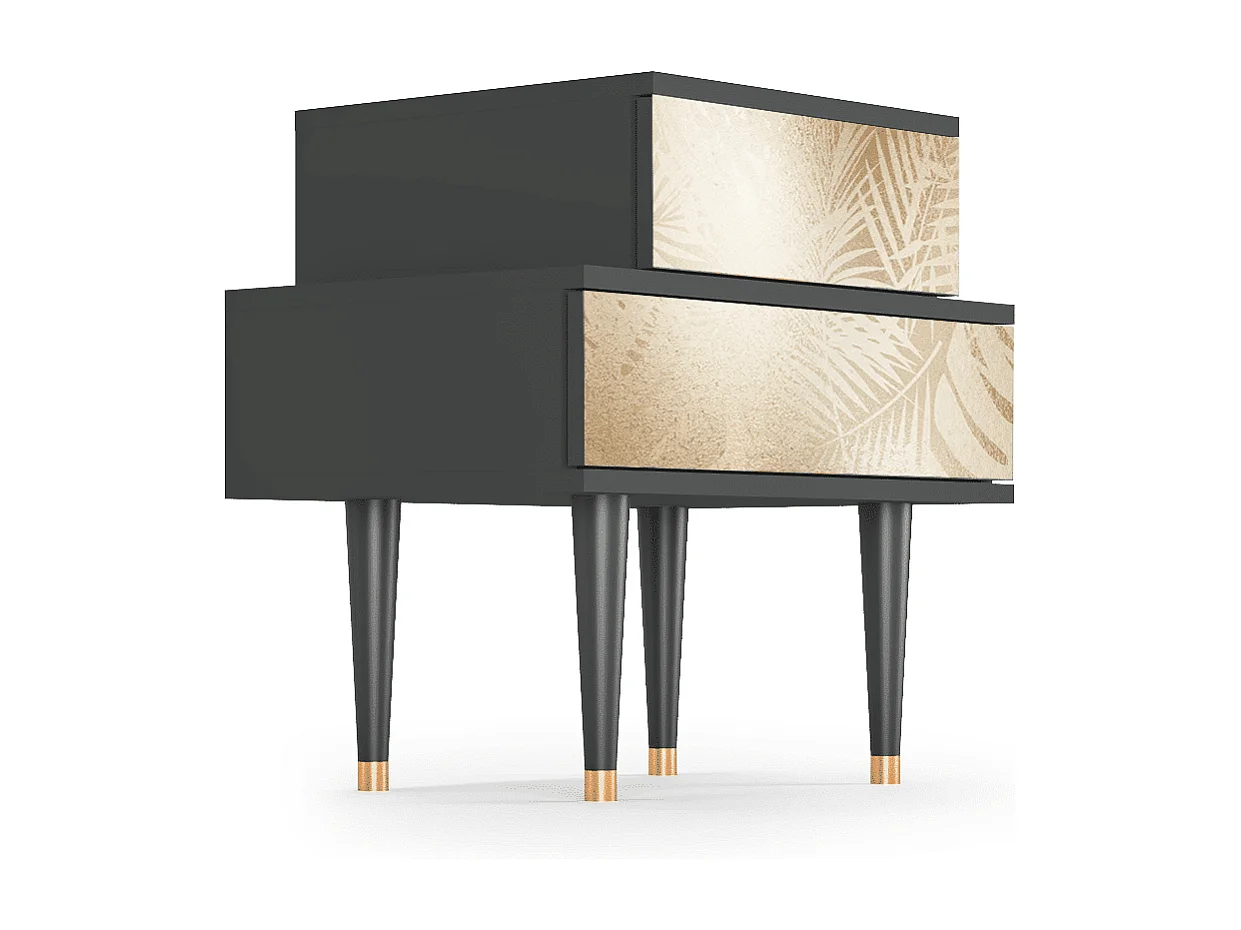 Table de nuit - 58х58х41 cm - NS1 - Plant of the Dessert, Anthracite