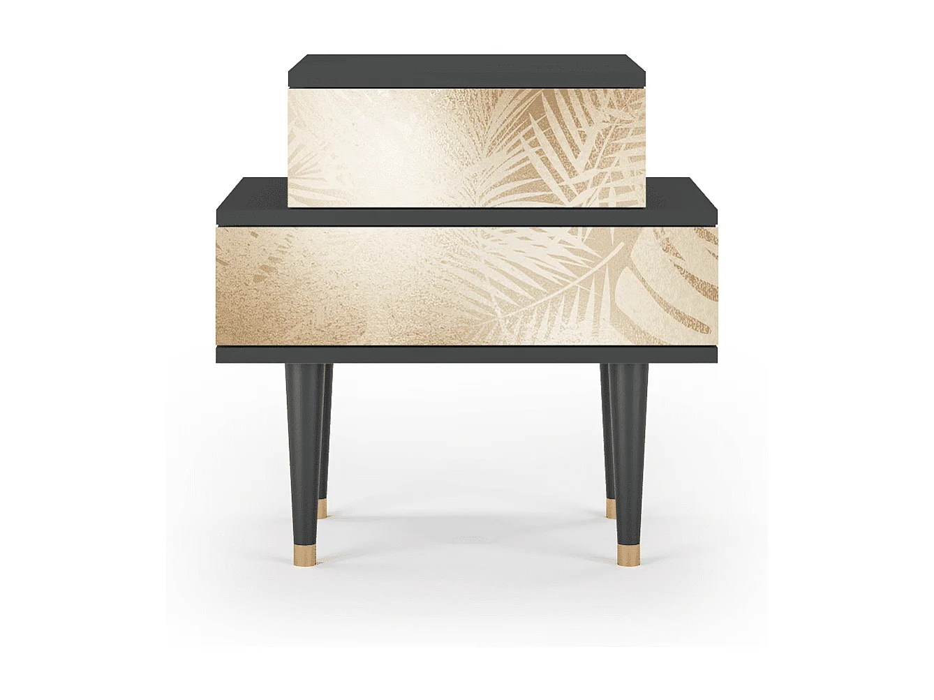 Table de nuit - 58х58х41 cm - NS1 - Plant of the Dessert, Anthracite