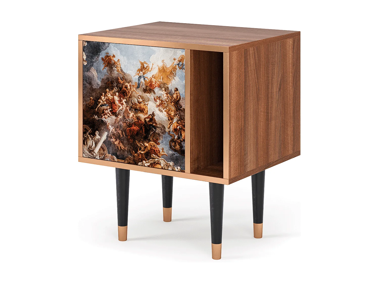 Table de nuit - 57х69х48 cm - S2 - Versailles, Noyer