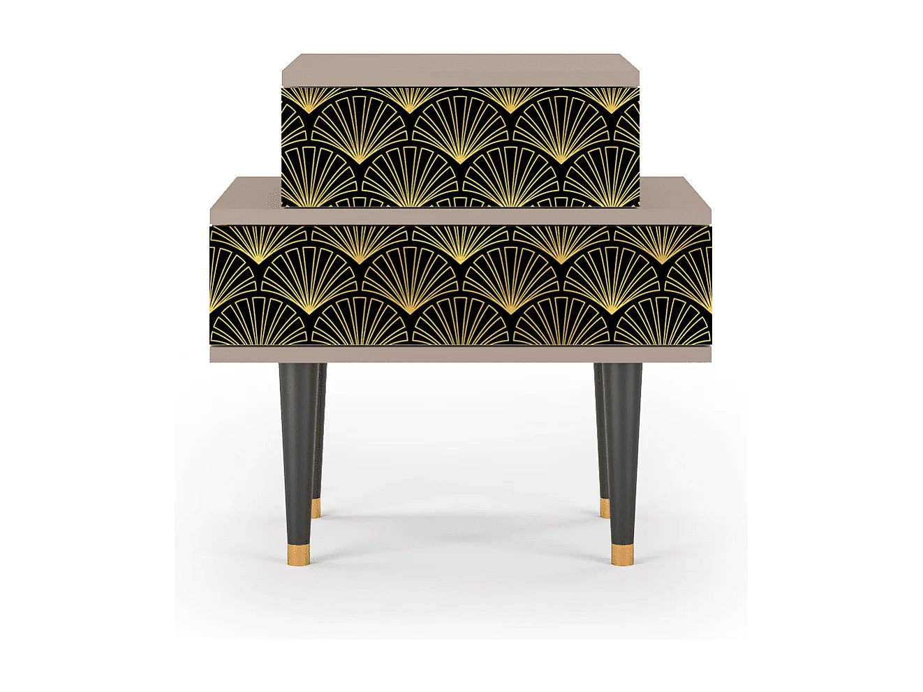 Nachttisch - 58х58х41 cm - NS1 - Bird of Juno, Latte