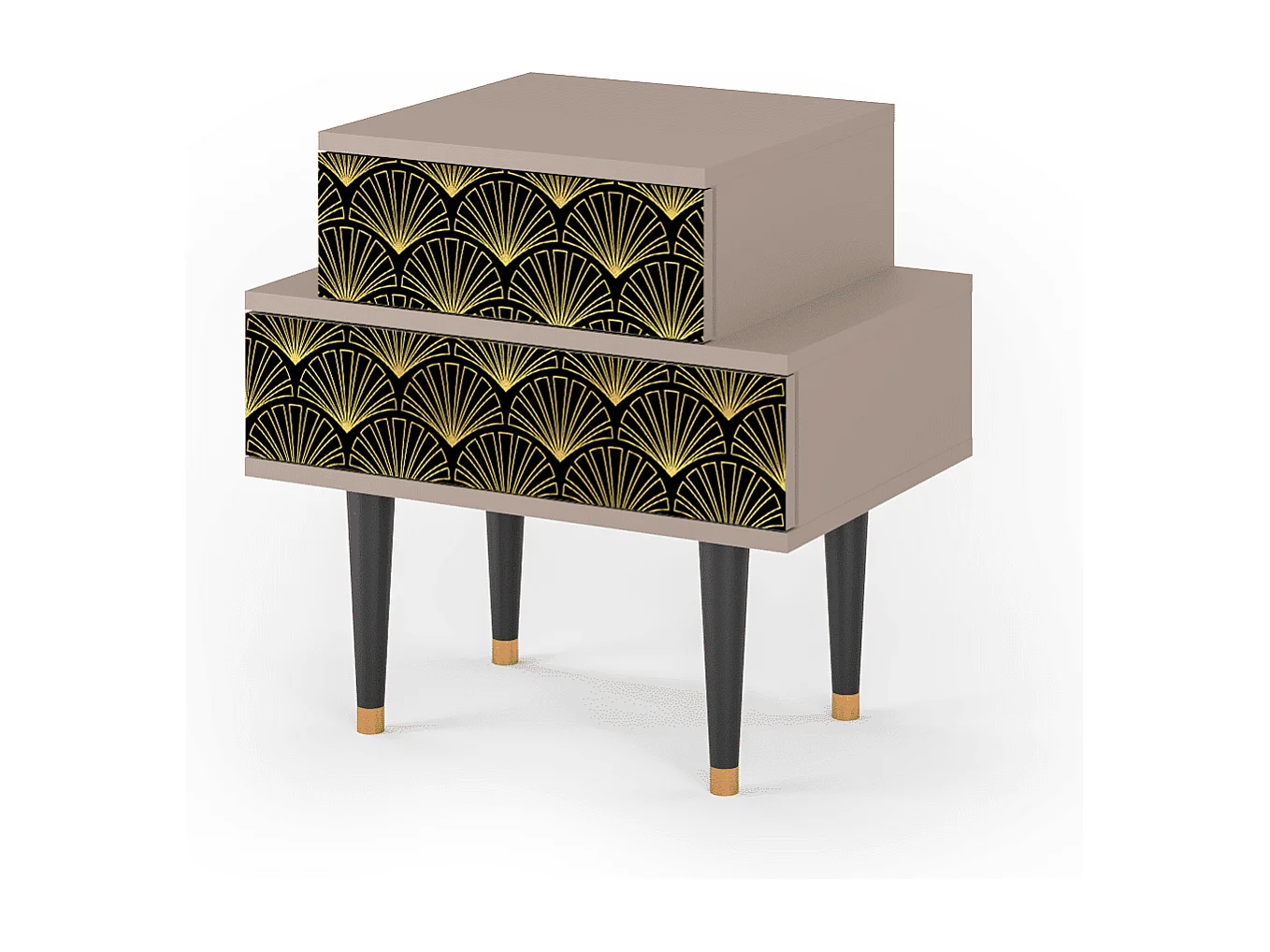 Nachttisch - 58х58х41 cm - NS1 - Bird of Juno, Latte