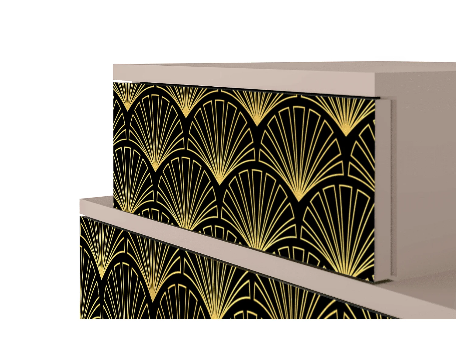 Nachttisch - 58х58х41 cm - NS1 - Bird of Juno, Latte