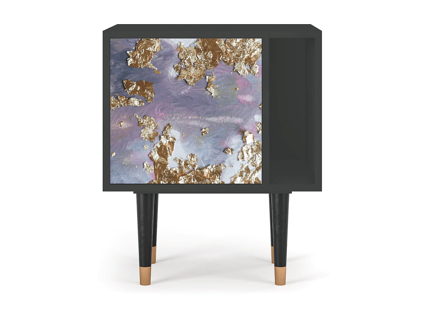 Criado-mudo - 57х69х48 cm - S2 - Planet Earth, Antracite