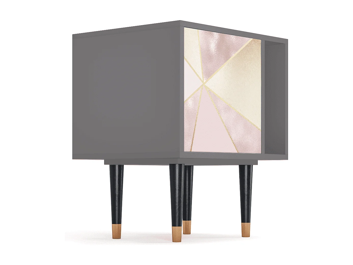 Table de nuit - 57х69х48 cm - S2 - Cosmopolitan Diva, Gris